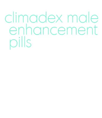 climadex male enhancement pills