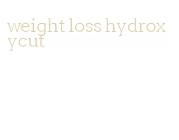 weight loss hydroxycut
