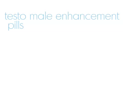 testo male enhancement pills
