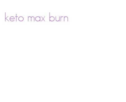 keto max burn