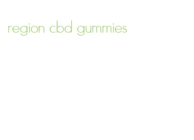 region cbd gummies