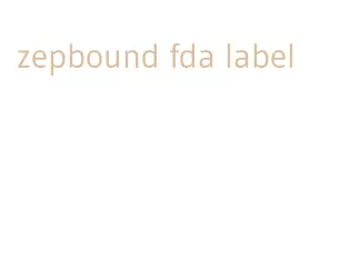 zepbound fda label
