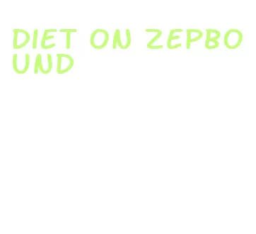 diet on zepbound