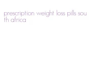 prescription weight loss pills south africa