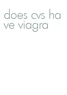 does cvs have viagra