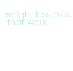 weight loss aids that work