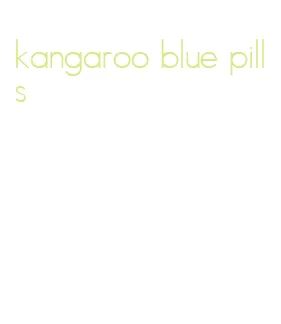 kangaroo blue pills