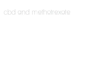 cbd and methotrexate