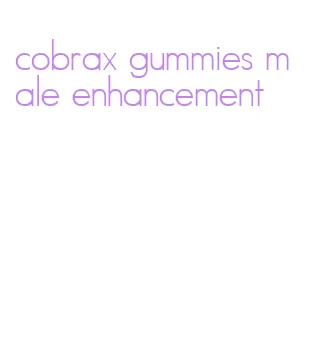 cobrax gummies male enhancement
