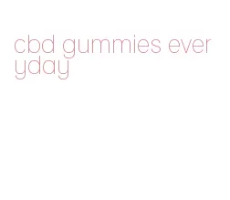 cbd gummies everyday