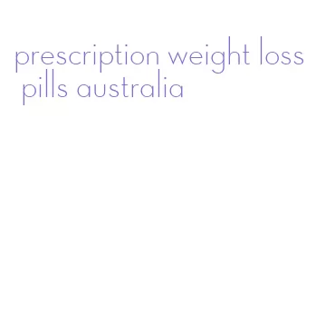 prescription weight loss pills australia