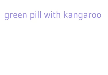 green pill with kangaroo