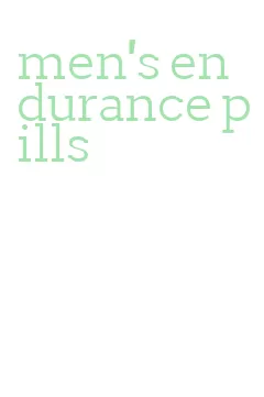 men's endurance pills