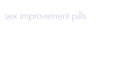 sex improvement pills