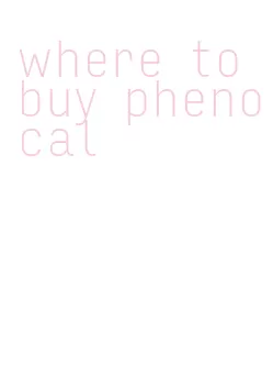 where to buy phenocal