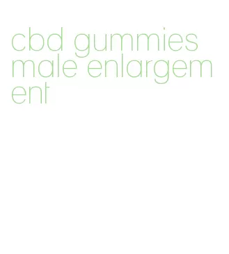 cbd gummies male enlargement
