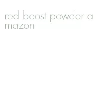 red boost powder amazon