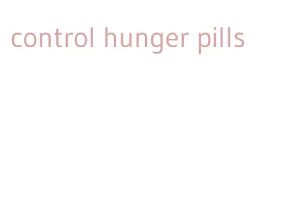 control hunger pills