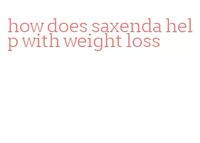 how does saxenda help with weight loss