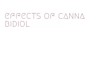effects of cannabidiol