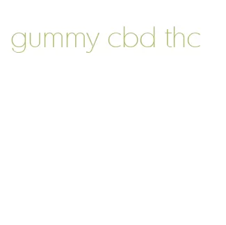 gummy cbd thc