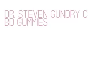 dr. steven gundry cbd gummies