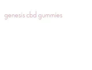 genesis cbd gummies