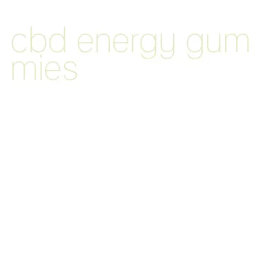 cbd energy gummies