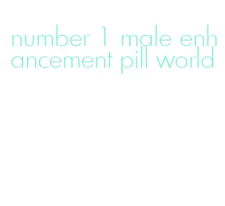 number 1 male enhancement pill world