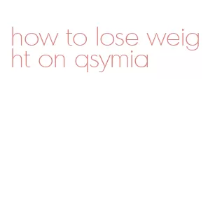 how to lose weight on qsymia