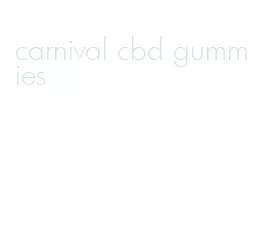 carnival cbd gummies