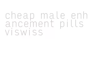 cheap male enhancement pills viswiss
