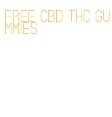 free cbd thc gummies