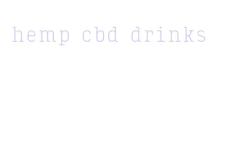 hemp cbd drinks
