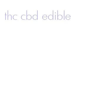 thc cbd edible