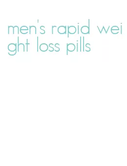 men's rapid weight loss pills