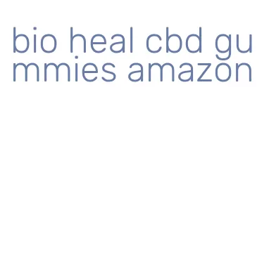 bio heal cbd gummies amazon