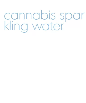 cannabis sparkling water