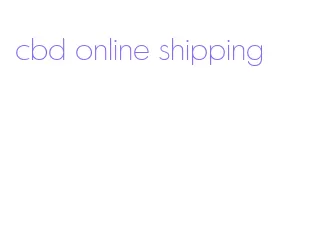 cbd online shipping