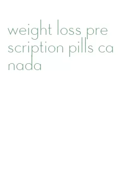 weight loss prescription pills canada