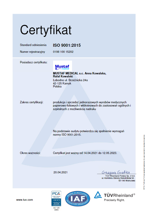ISO 9001-2015 certification