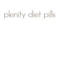 plenity diet pills