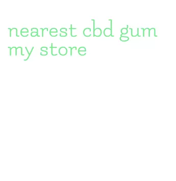 nearest cbd gummy store