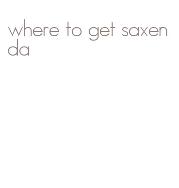 where to get saxenda
