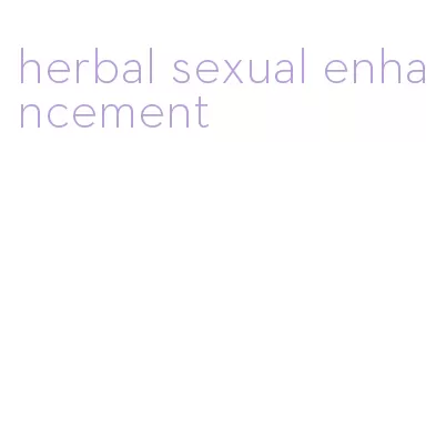 herbal sexual enhancement