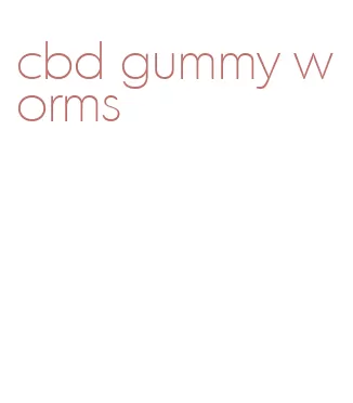 cbd gummy worms