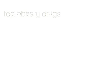 fda obesity drugs