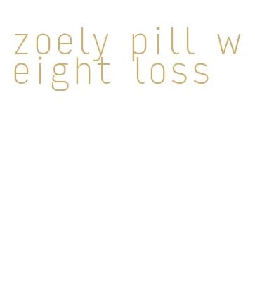 zoely pill weight loss