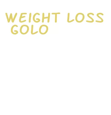 weight loss golo