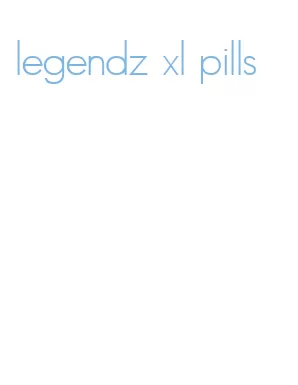 legendz xl pills